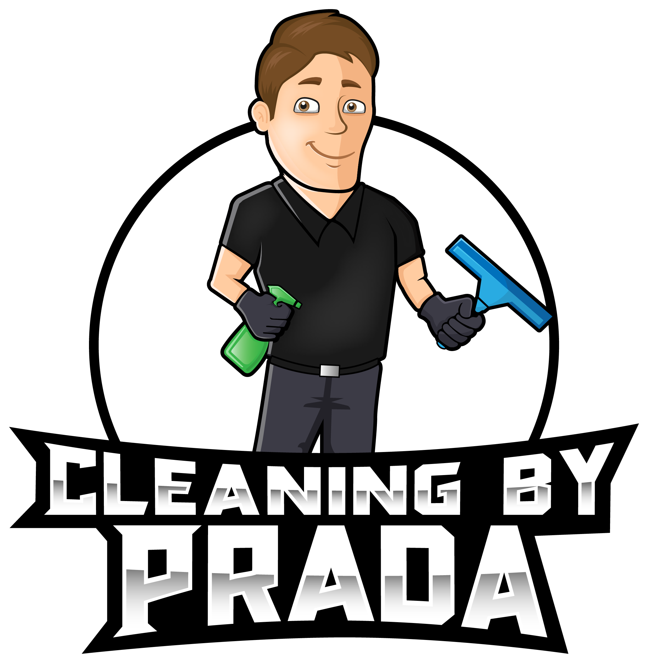 Cleaning by Prada logo